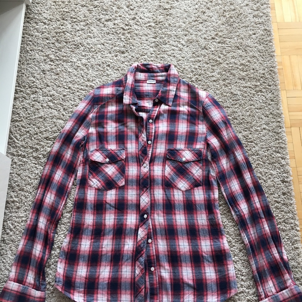 **SOLD**Pimkie plaid shirt